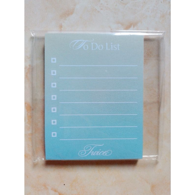 

Memo pad twice sg25 korea