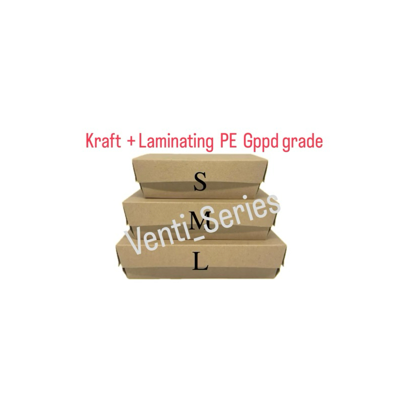 

Kraft Laminating PE Food grade / Kraft Makanan / Dus makanan Coklat / Box makanan