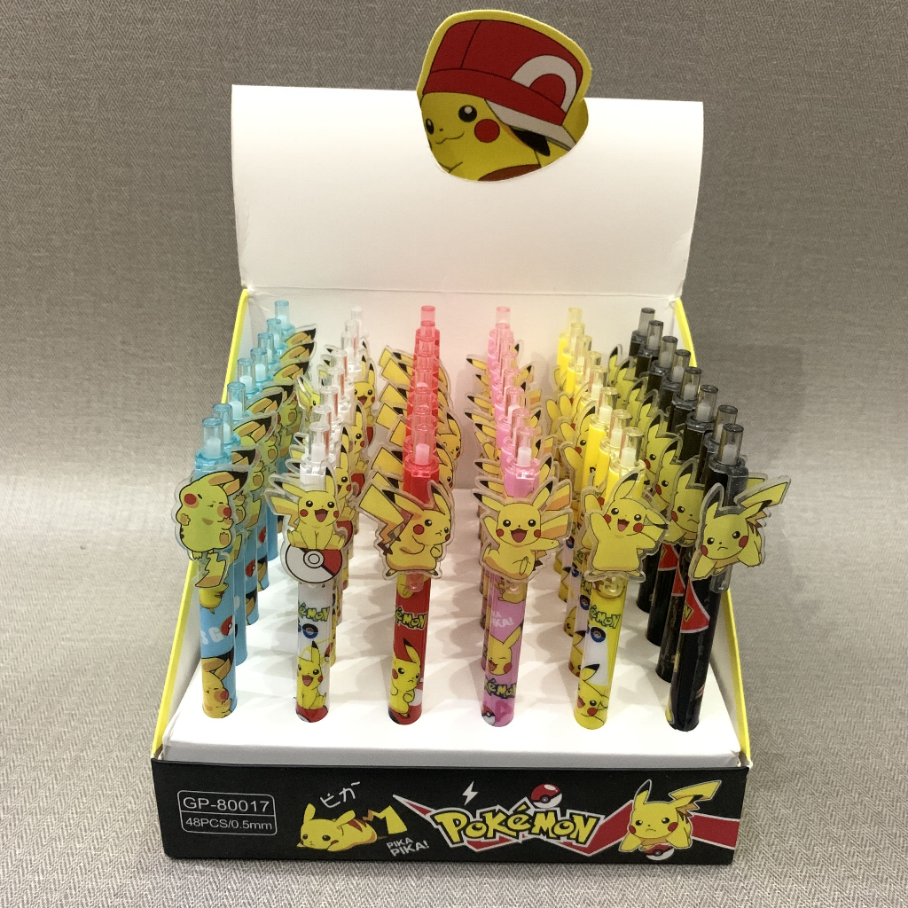 

Pokemon Cute Ball Pen Per Pcs Pulpen Gel Ketebalan 0.5mm Black Ink