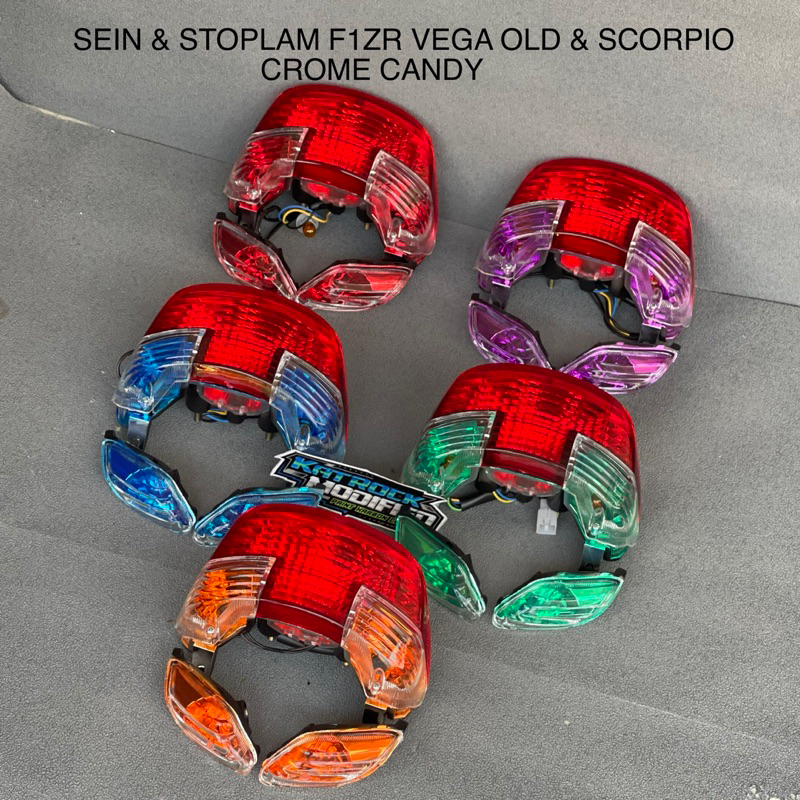 LAMPU BELAKANG STOP LAMP ASSY LAMPU STOP LAMPU REM BELAKANG VEGA R LAMA PNP F1ZR LAMPU STOPAN SEIN D