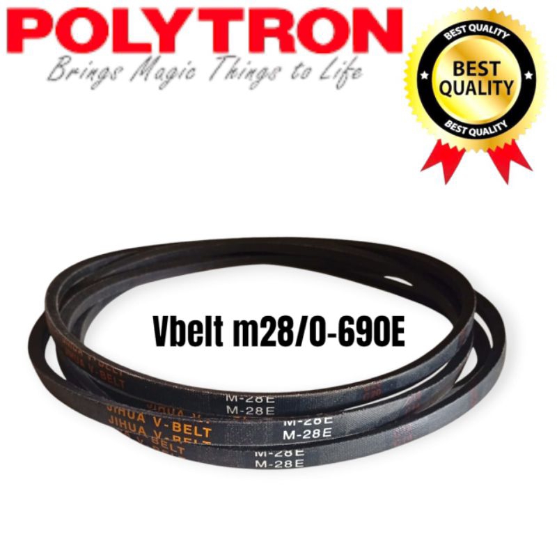 vbelt mesin cuci polytron 2 tabung m28 / 0-690E