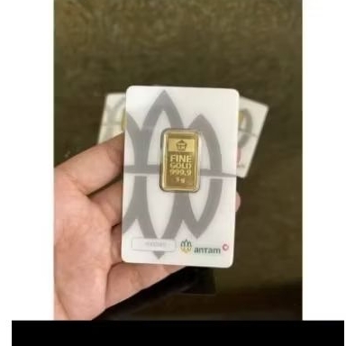 Antam 5 gram 100% Asli Emas Minigold logam mulia