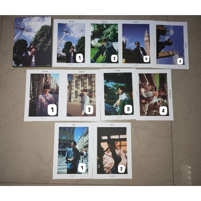 

postcard official dog's eye view by tay Tawan (nanon, phuwin, Newwie) (satuan)