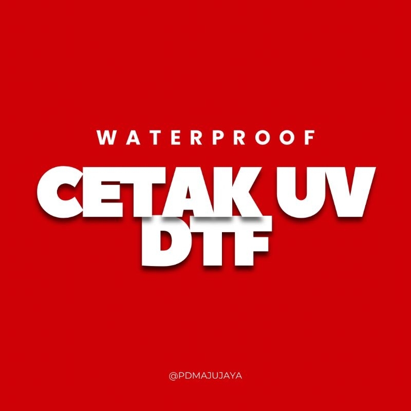 

CETAK STIKER UV DTF - HASIL STIKER TIMBUL