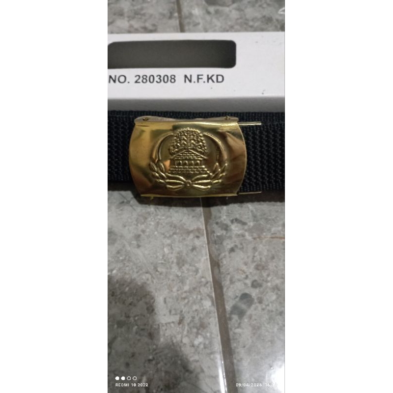 Gesper KORPRI ASN PNS Pria Wanita Kuningan / Ikat Pinggang ASN
