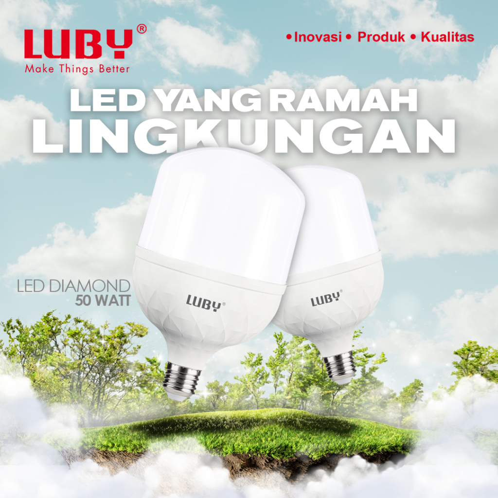 LED Luby tipe Diamond 24 Watt