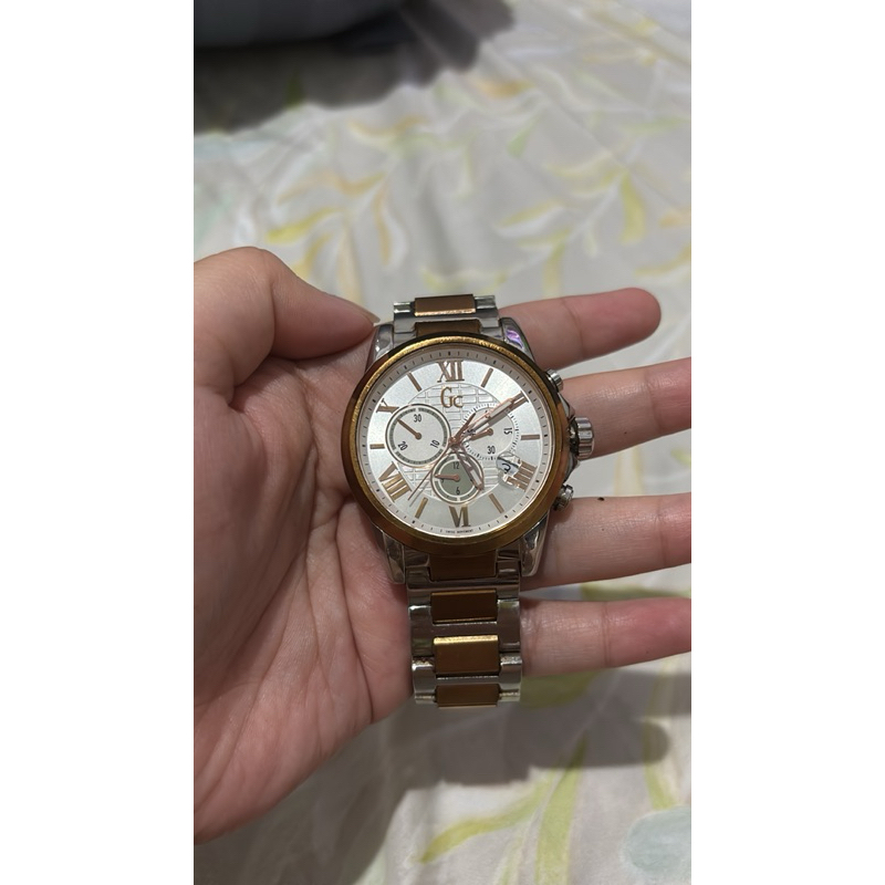 Jam Tangan Pria Gc (Guess Collection) Chronograph - Second / Bekas