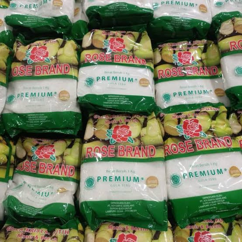 

Gula Rose Brand Hijau Kemasan 1 Kg x 20 (1 ball)