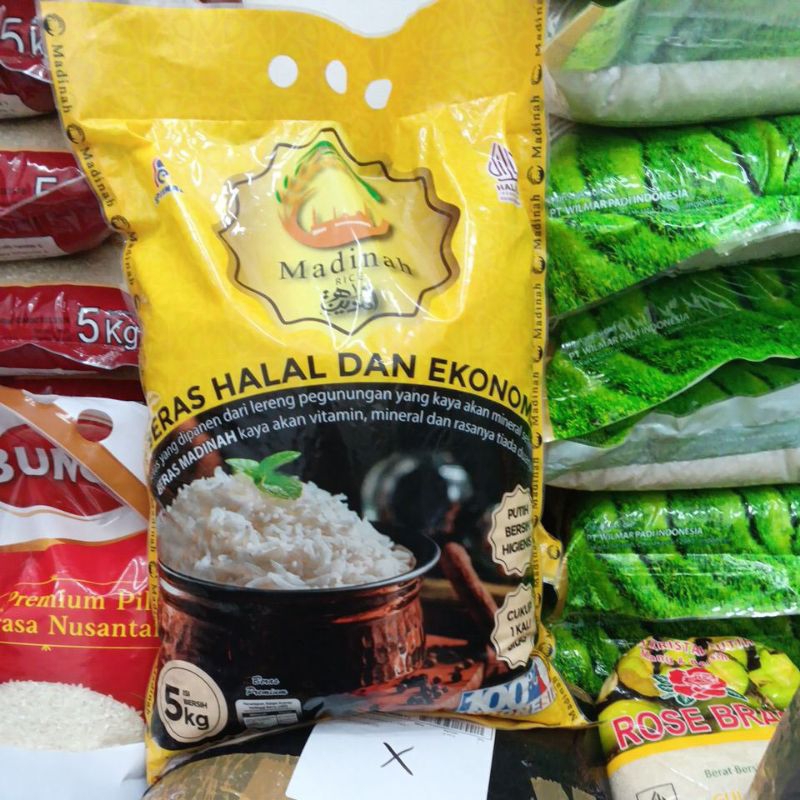 

BERAS MADINAH 5 KG PREMIUM READY STOK
