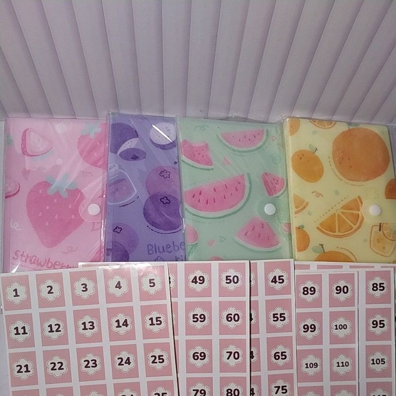 

Nabung asik di post card dengan 120 lembar