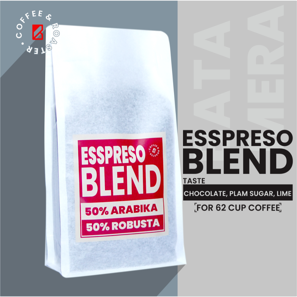 

Esspreso Belnd 50 50 | House Blend 750 gram| Biji Utuh, Kopi Giling