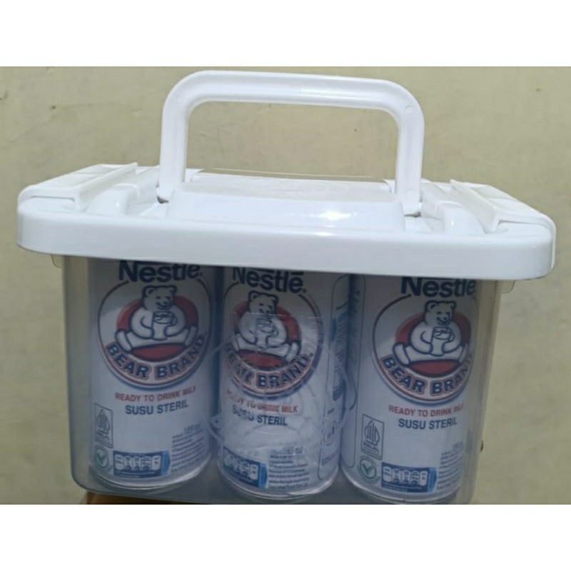 

Susu Beruang Bear Brand 189ml x 6 pcs plus container