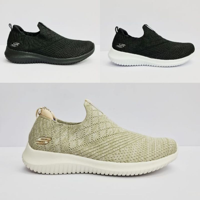 SKECHERS ULTRA FLEX/SEPATU ULTRA FLEX WANITA/SEPATU SLIP ON WANITA