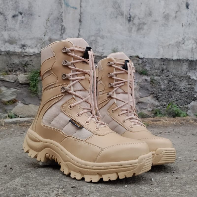 Caanggo - Sepatu PDL GURUN Safety Boots Terbaru Caanggo Military