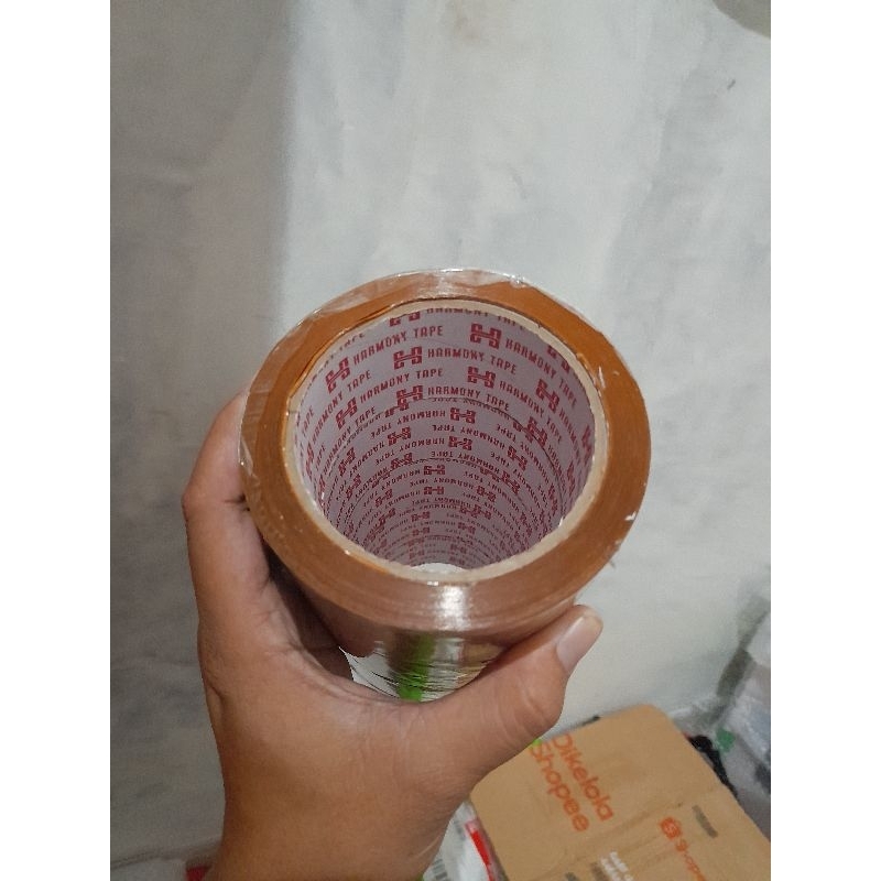 

lakban coklat 100 yard