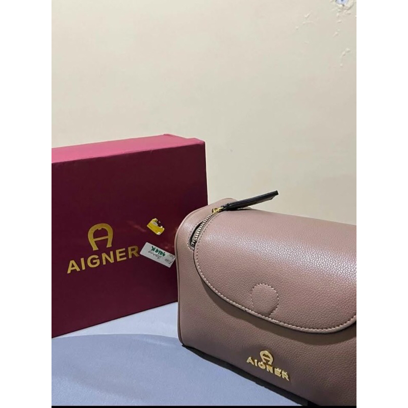 Aigner bag preloved/Tas aigner preloved/tas selempang wanita/tas bahu wanita preloved