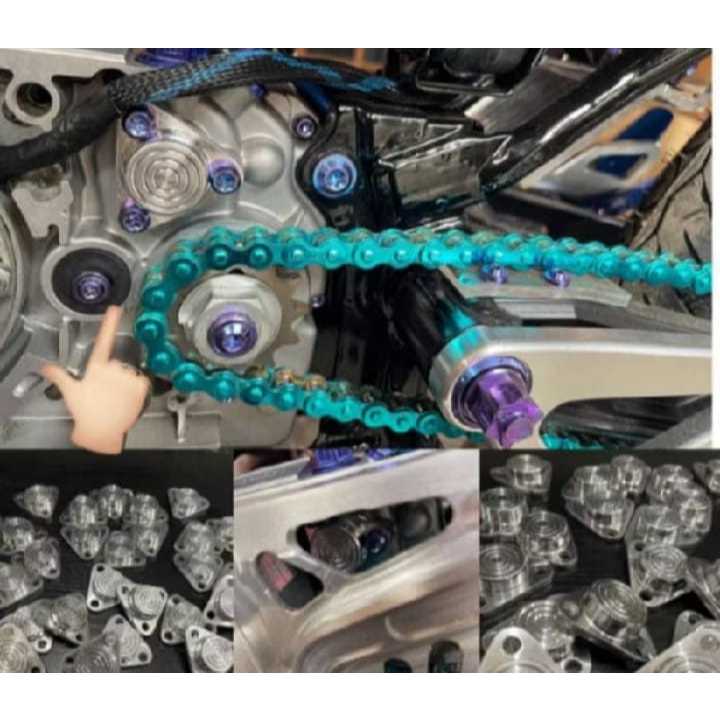 tutup segitiga netral Rx king Rxking custom model CNC