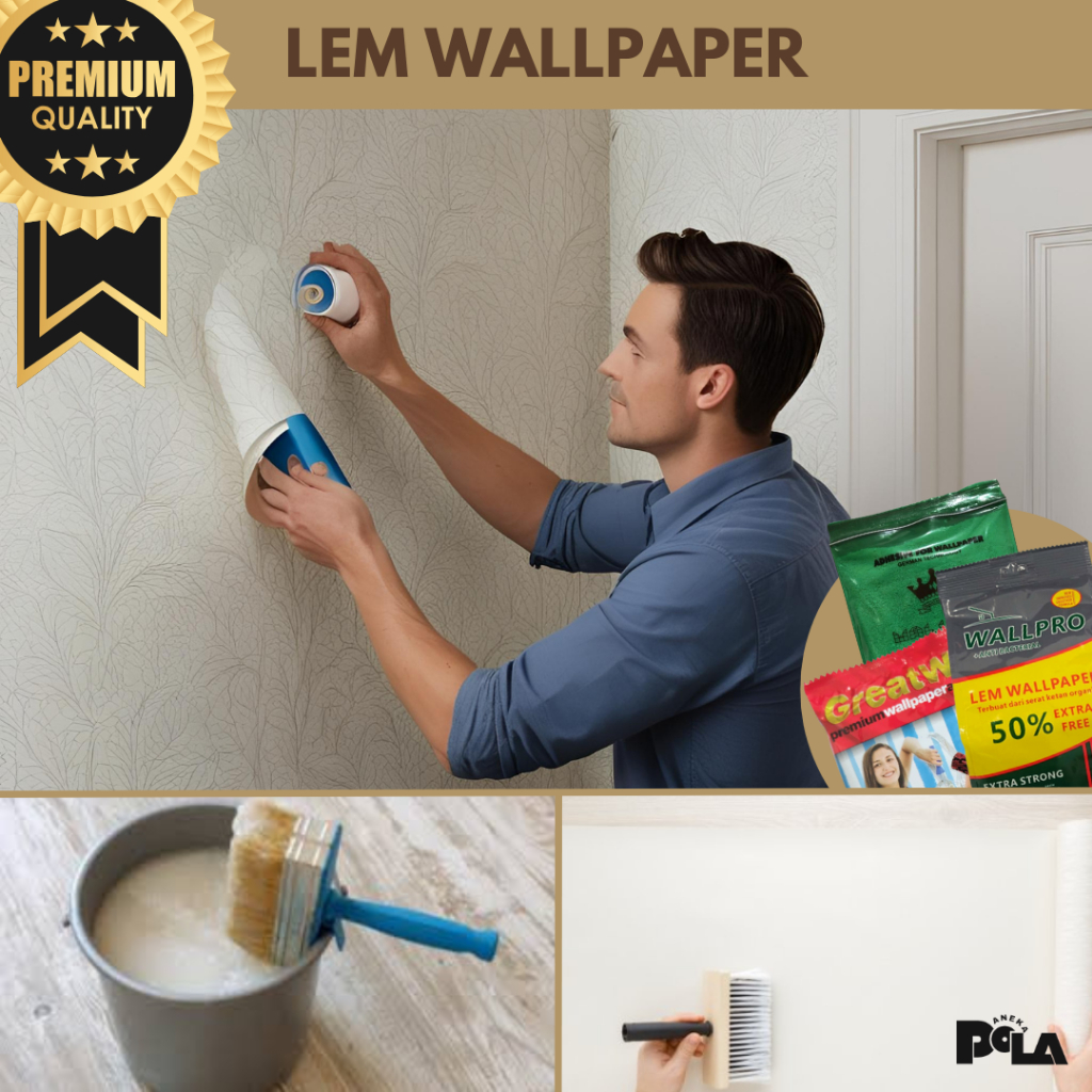 PROMO LEM WALLPAPER TERMURAH KUAT DAN TAHAN LAMA WALLPAC GREATWALL WALLPRO / LEM GREATWALL WALLPRO
