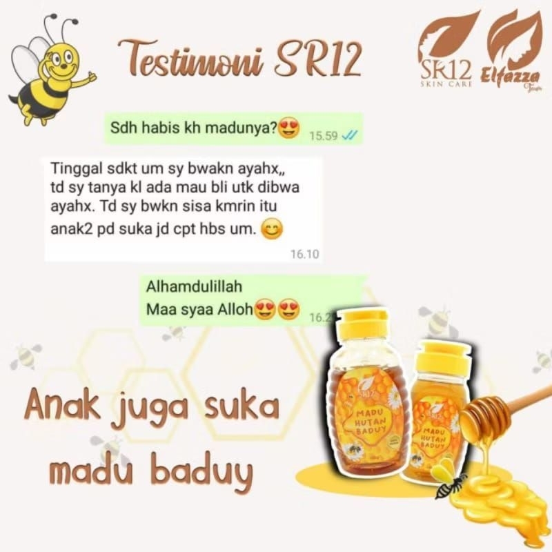 

Madu hutan baduy 140 gr sr12