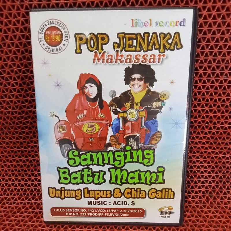 VCD POP JENAKA MAKASSAR 100% ORIGINAL