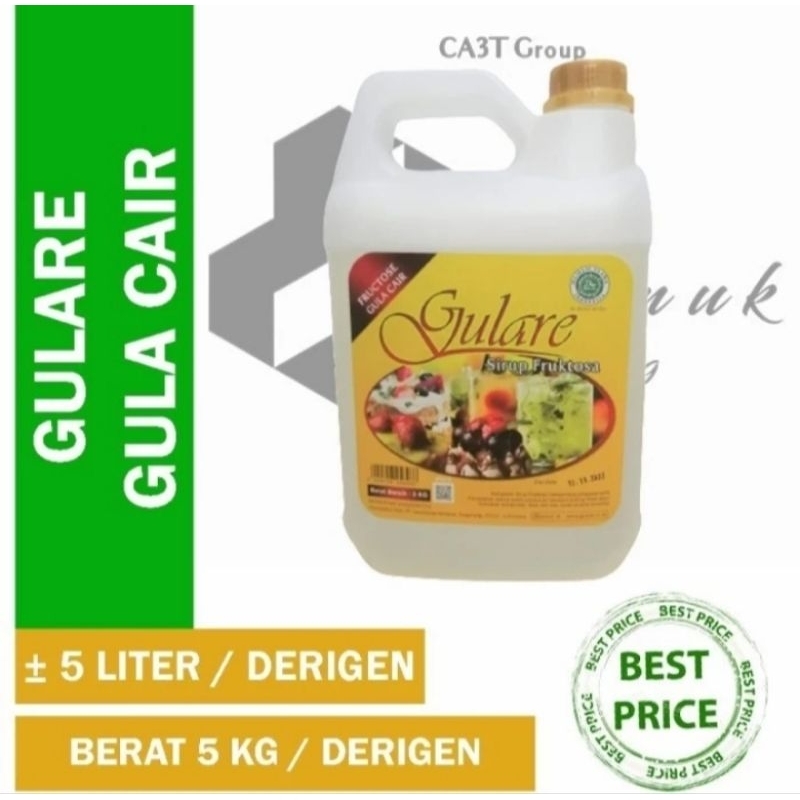 

Gulare Sirup Fruktosa 5kg