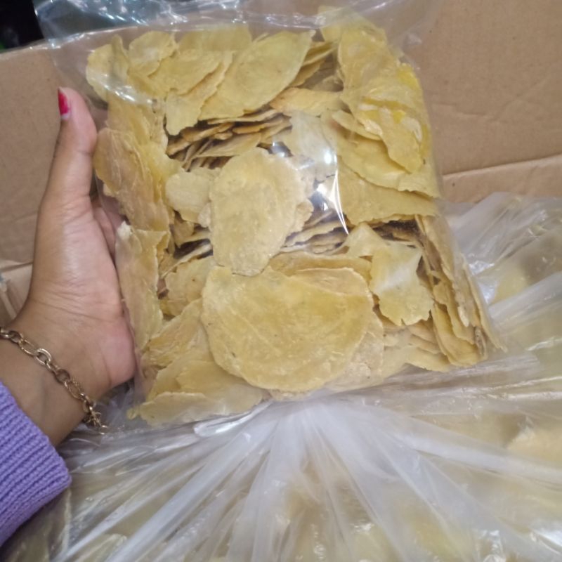 

1/4 kg emping patahan besar rasa manis khas limpung