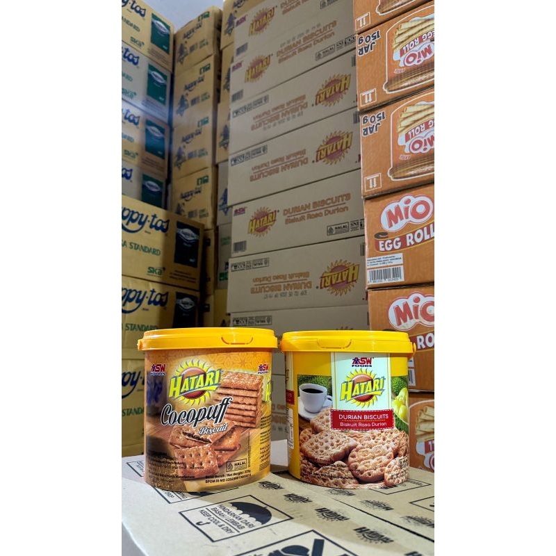 

Biskuit Hatari Jar 325gr Exp Panjang