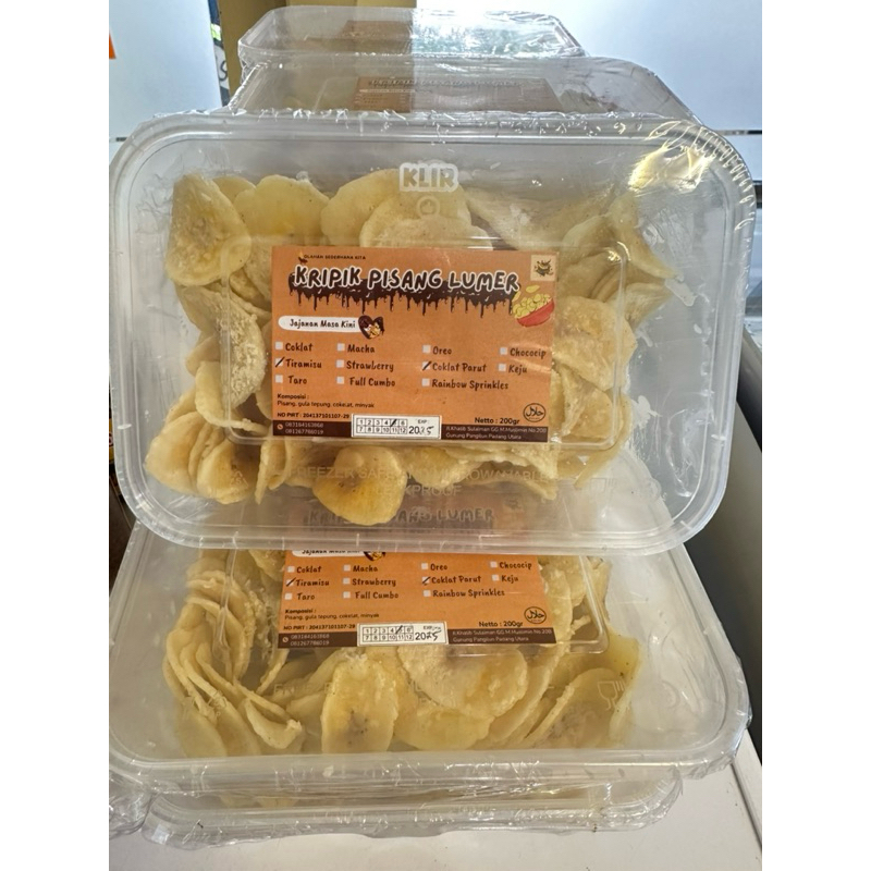 

kripik Pisang Lumer 200gram