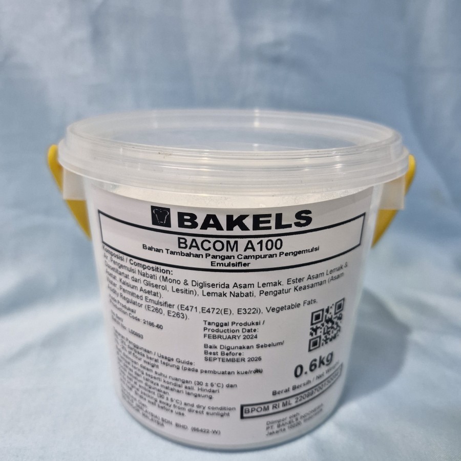 

Bakels Bacom A100 Bread Improver 0,6kg