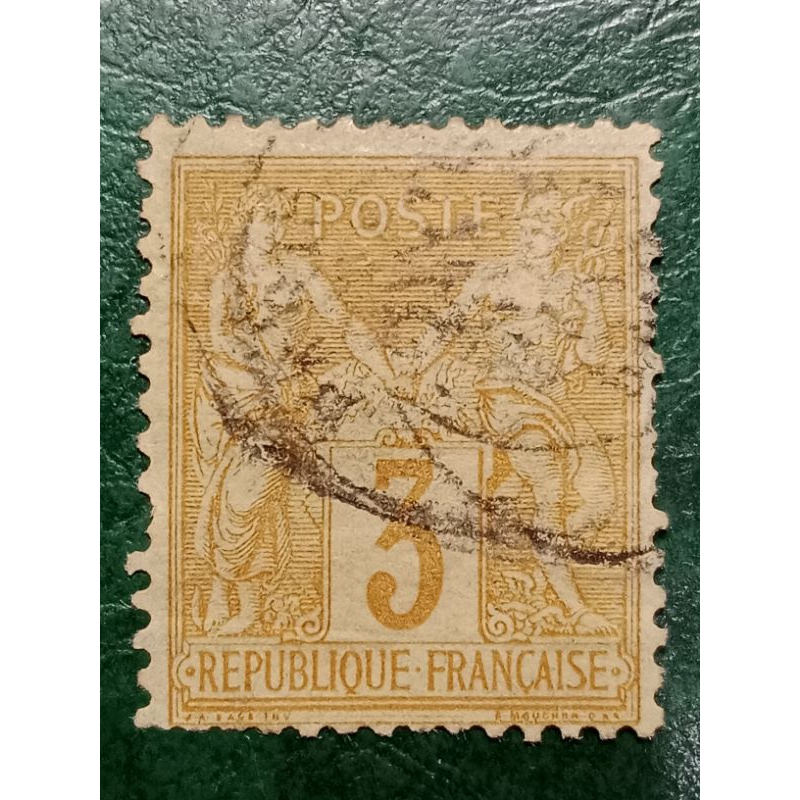 

Prangko Perancis 3 C Tahun 1877-1900 USED