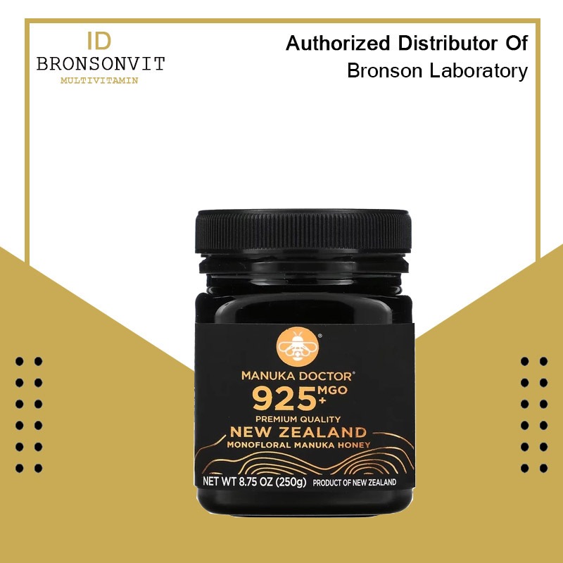 

Manuka Doctor Honey 925+ MGO 250g Madu Murni Premium Asli New Zealand ORI