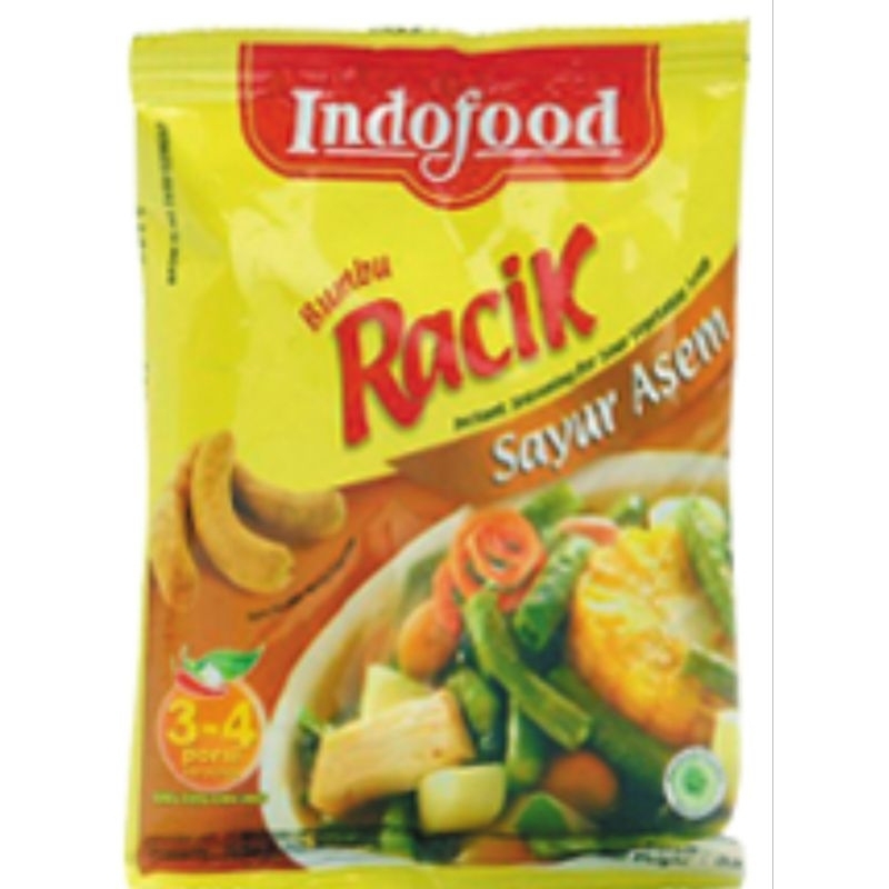 

Indofood Bumbu Racik Sayur Asem 1 renteng isi 10 bungkus