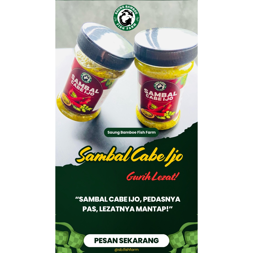 

Sambal Cabe Ijo 120gr