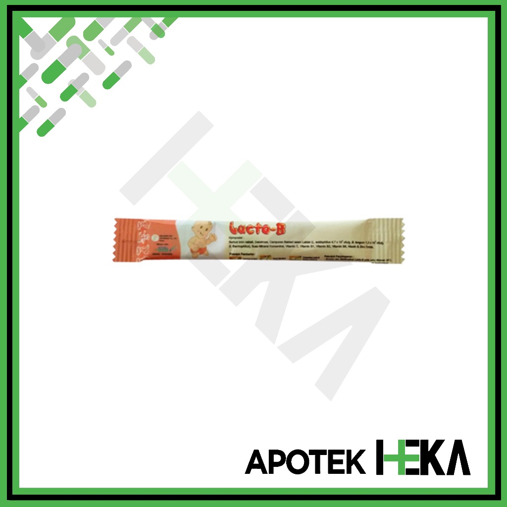 Lacto B Sachet - Suplemen Probiotik Bayi 1 Sachet [TANGERANG]