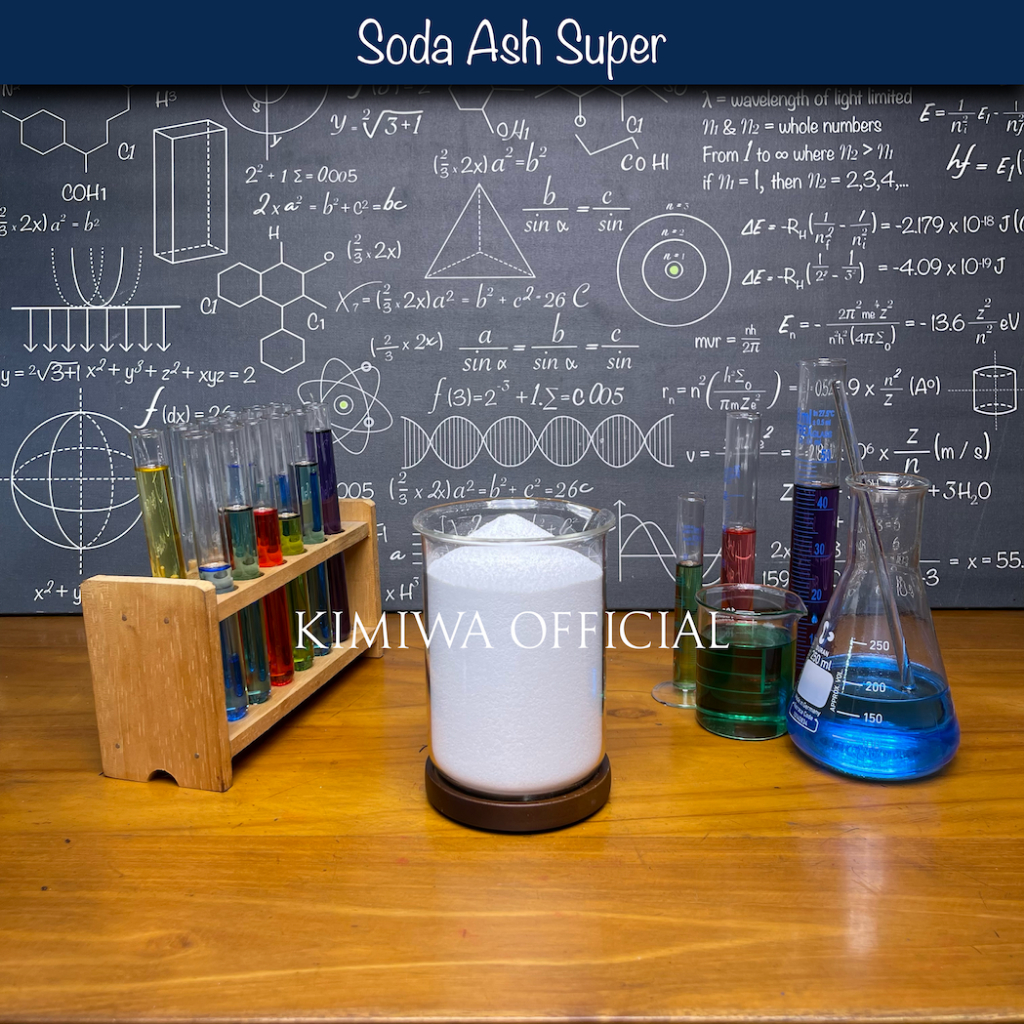 Soda Ash Super / Soda Ash Food-Grade / Soda Abu - 1 Kg (ORIGINAL)
