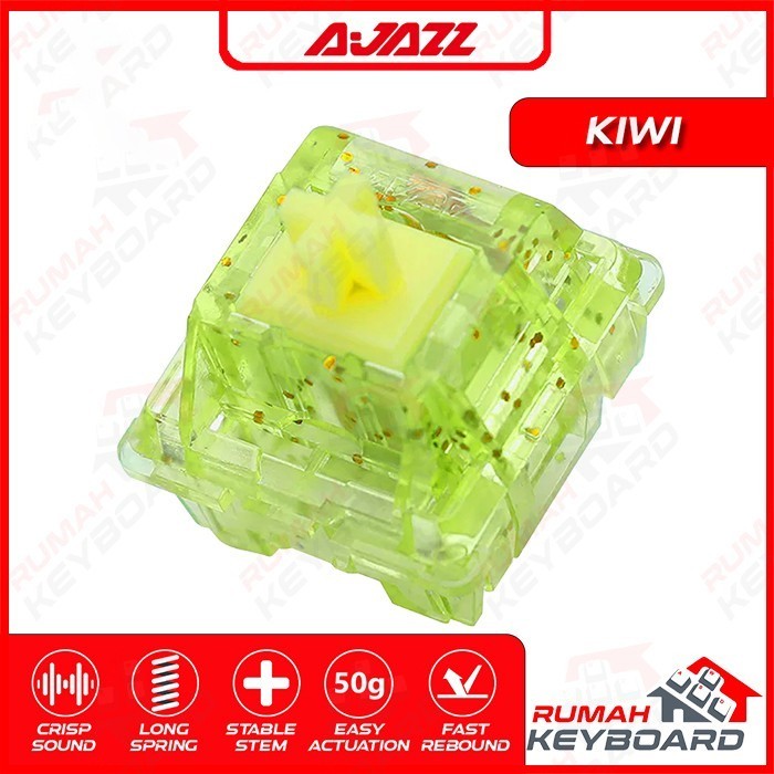 AJAZZ x HUANO - Switch - Kiwi - Switch - 50g - Tactile