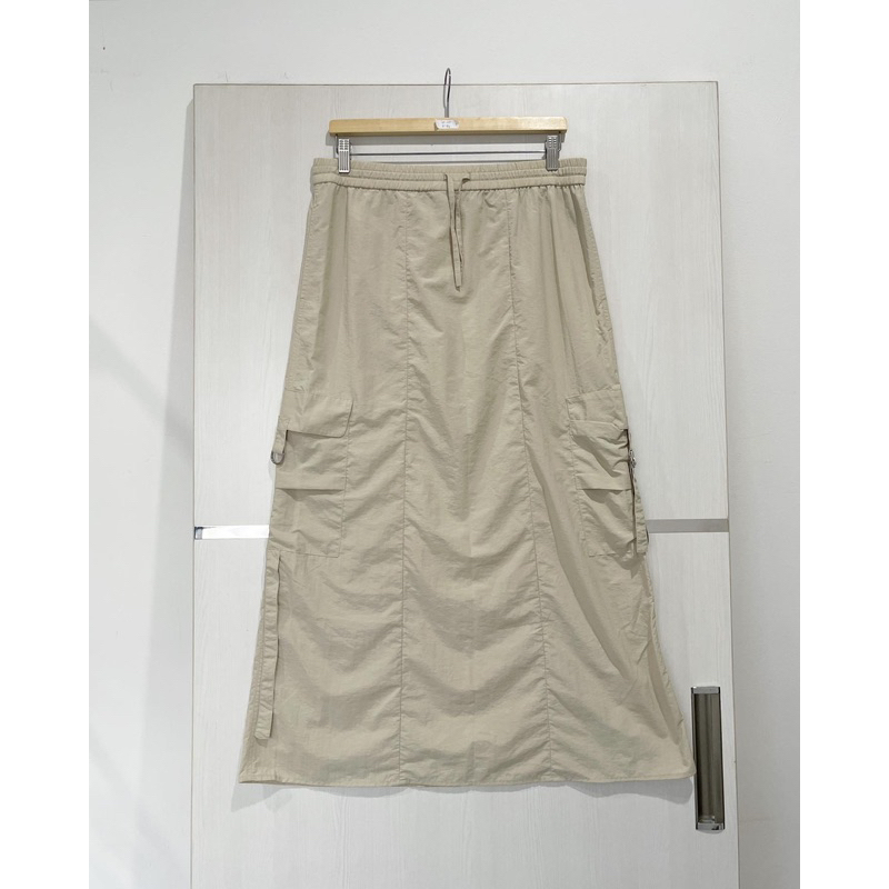new saba cargo skirt - soft khaki