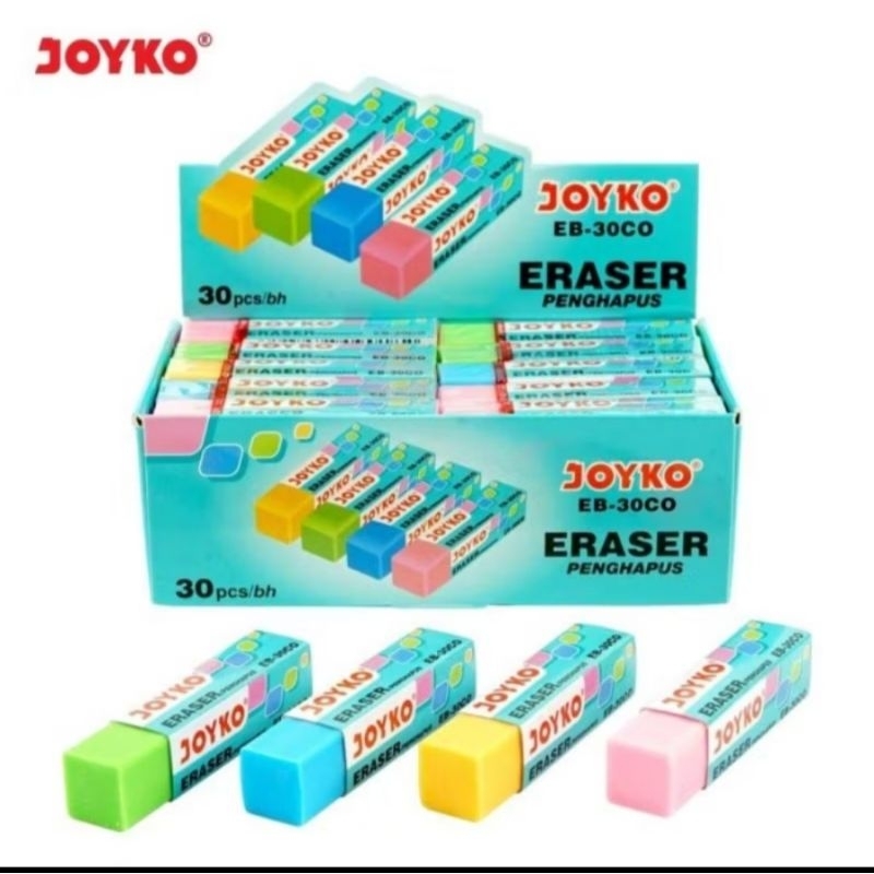 Penghapus Joyko Besar warna warni EB-30CO