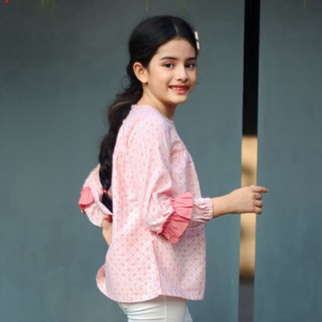 atasan batik anak perempuan