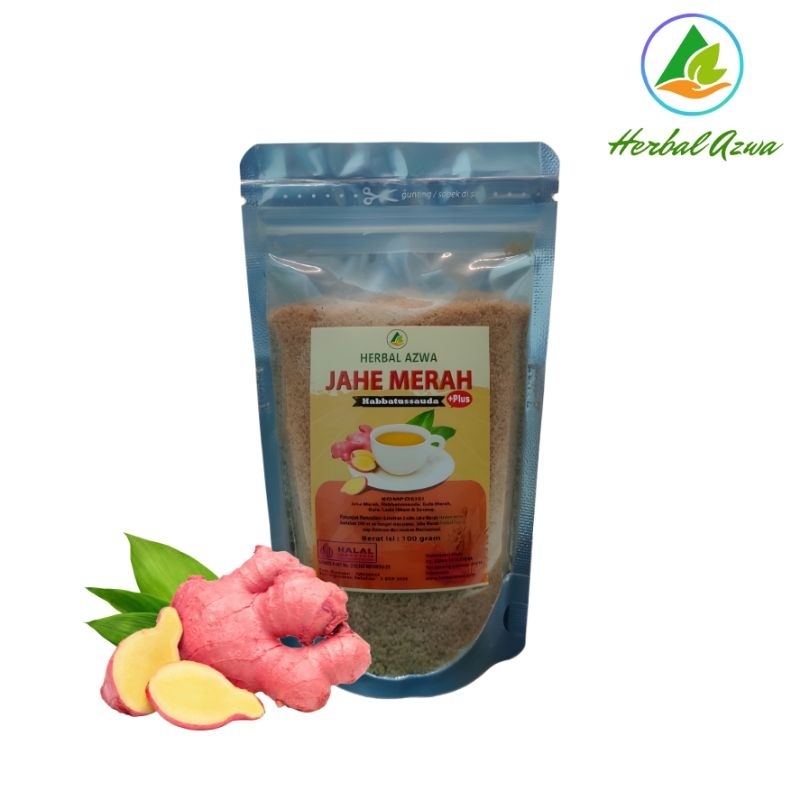 

HERBAL AZWA Jahe Merah Instan Kemasan 100gram