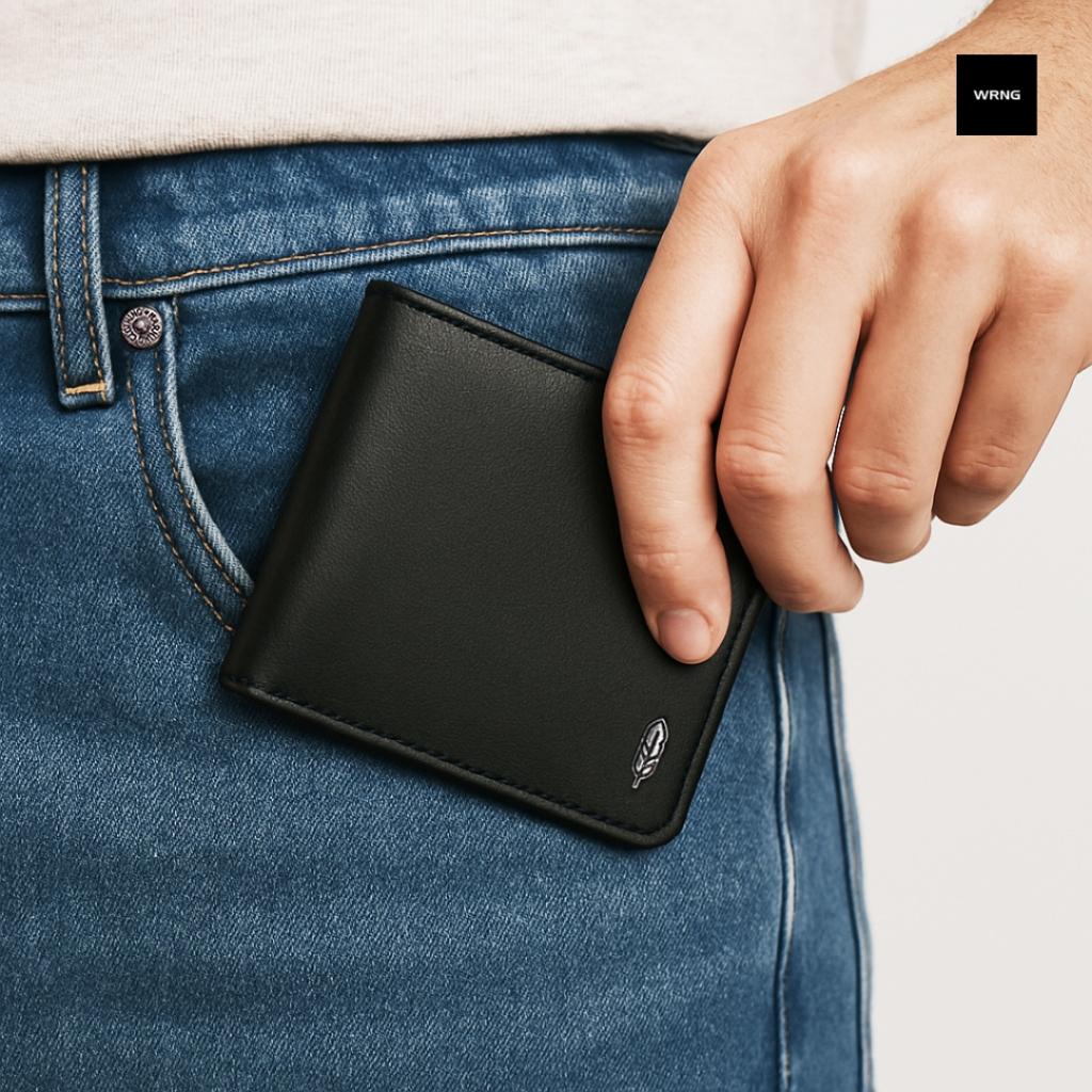 Warning Clothing - Lunico Dompet Lipat Pria Hitam , Navy, Cokelat Tua, Cokelat, Army | Bilfold Walle