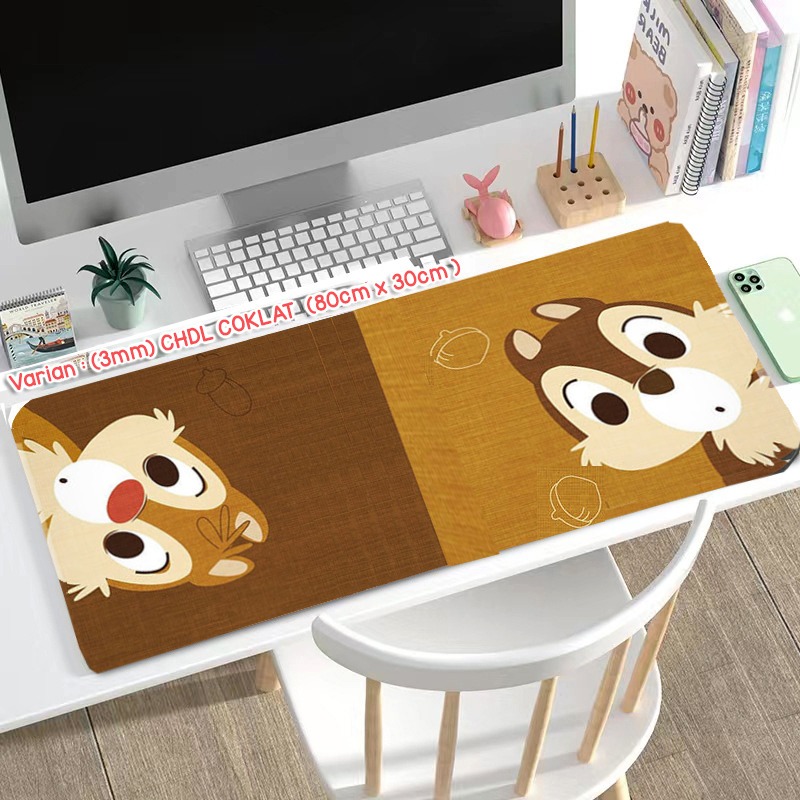 MOUSE PAD PREMIUM PANJANG GAMING MOUSE PAD MOTIF DONALD DUCK MICKEY MINNIE MOUSE CHIP N DALE DAISY D
