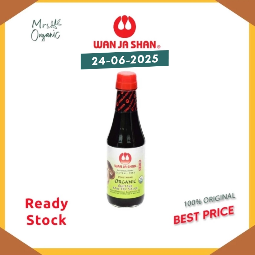 

Wan Ja Shan - Organic Shiitake Sauce - 296 ml