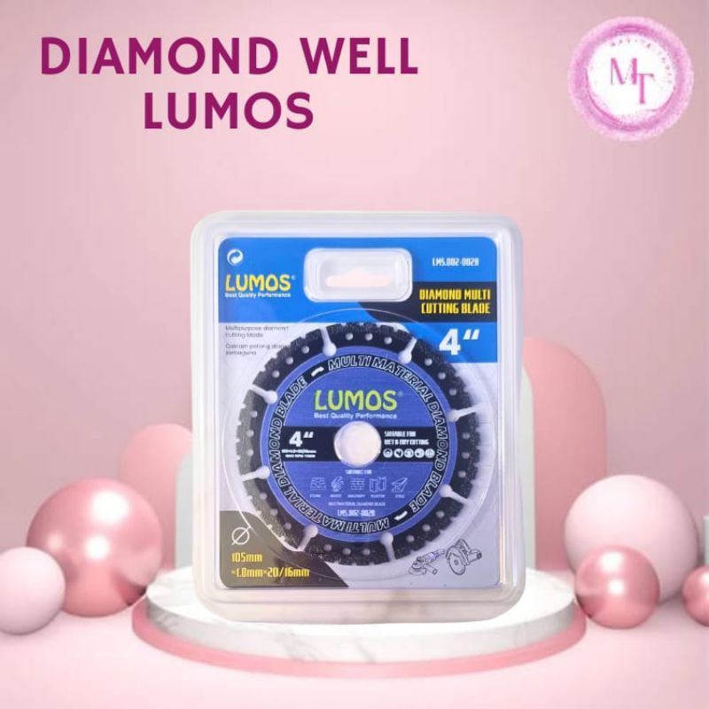 

Diamond Blade/Pisau Potong/ Diamond Well LUMOS 4