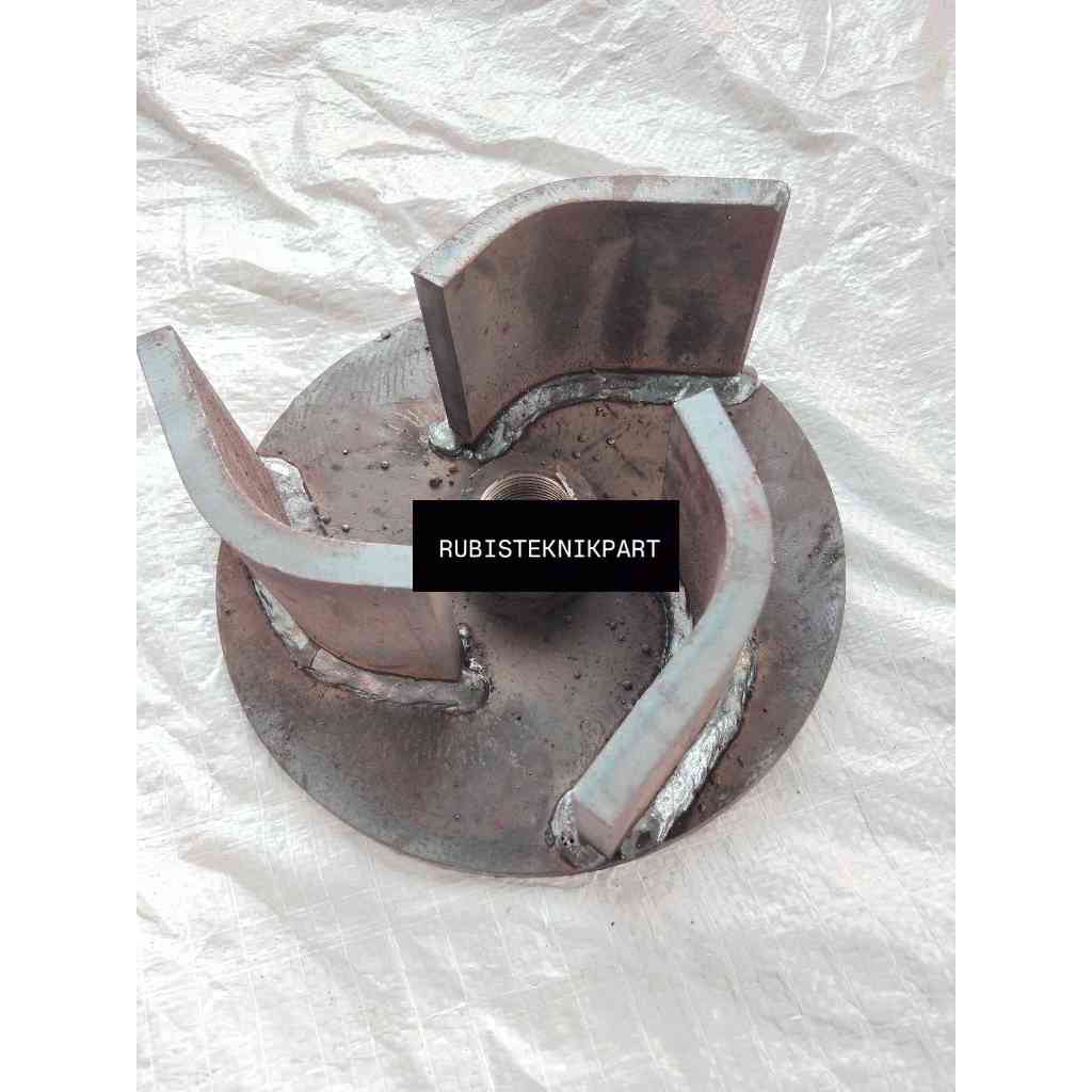 Kipas 3 Daun 4 Inch Pompa Pasir Impeller 3 Daun 4" 12x12 Pompa Pasir High Quality
