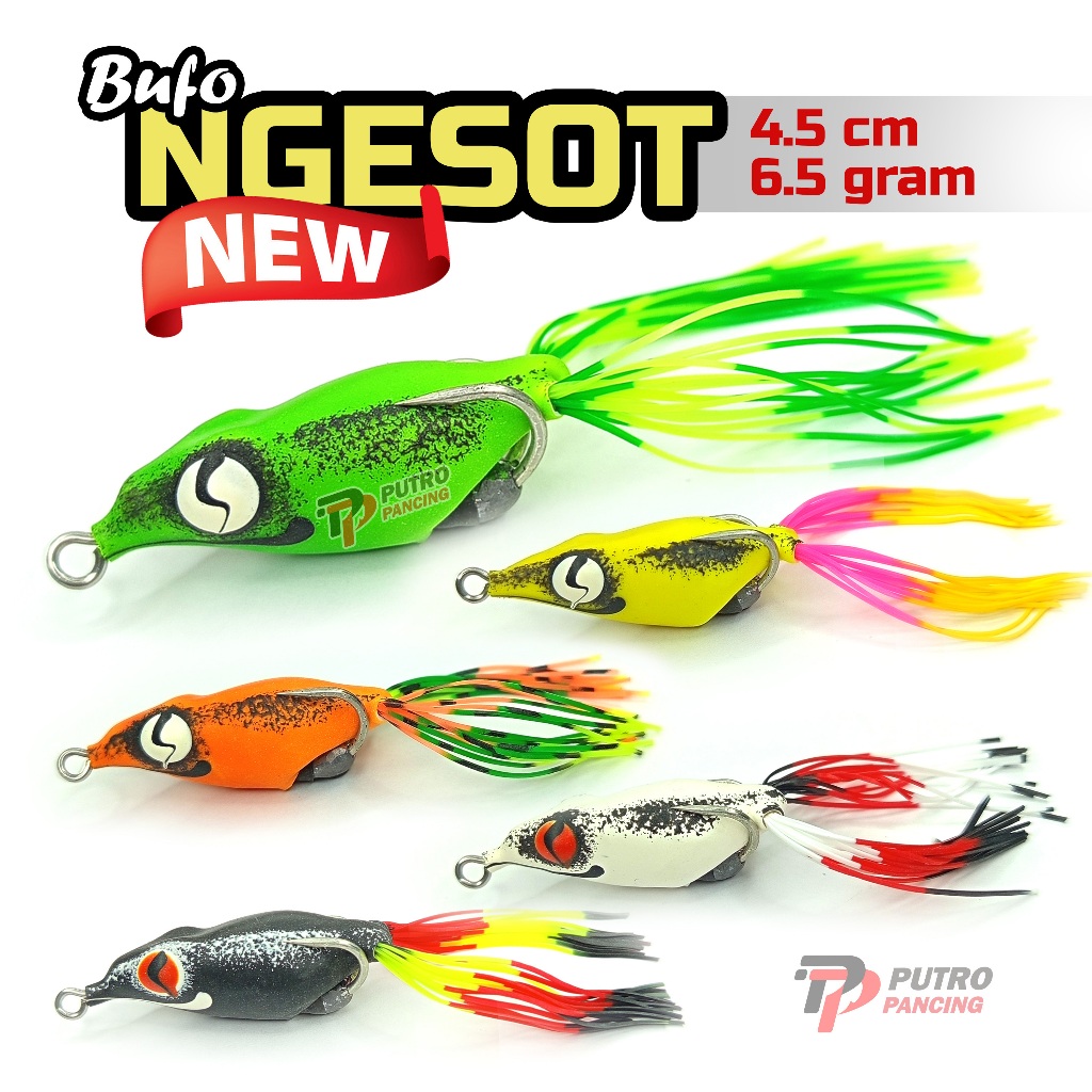 Lure Bufo NGESOT NEW Soft Frog softfrog