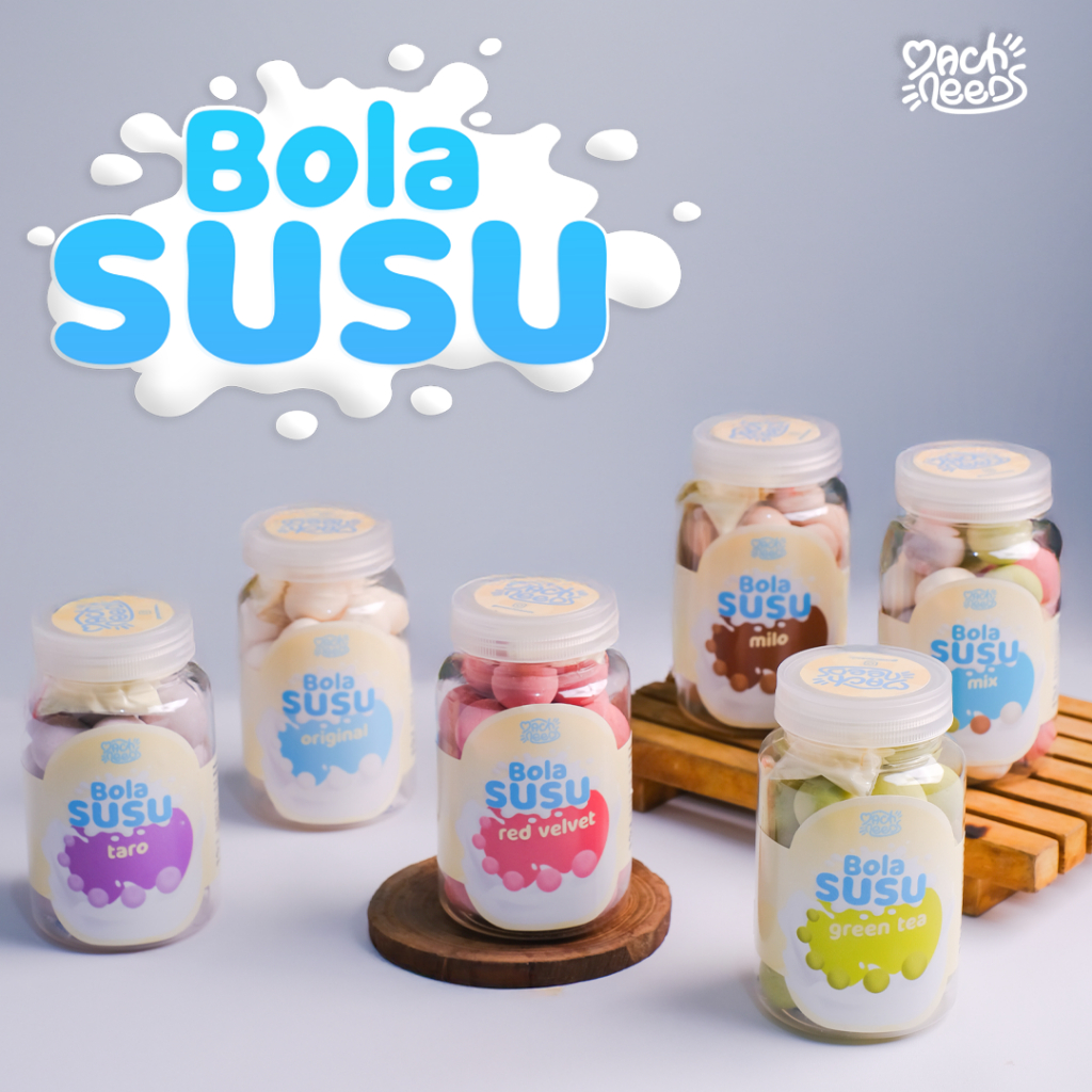 

Bola Susu varian Mix Extra Susu Bubuk (Machneeds)