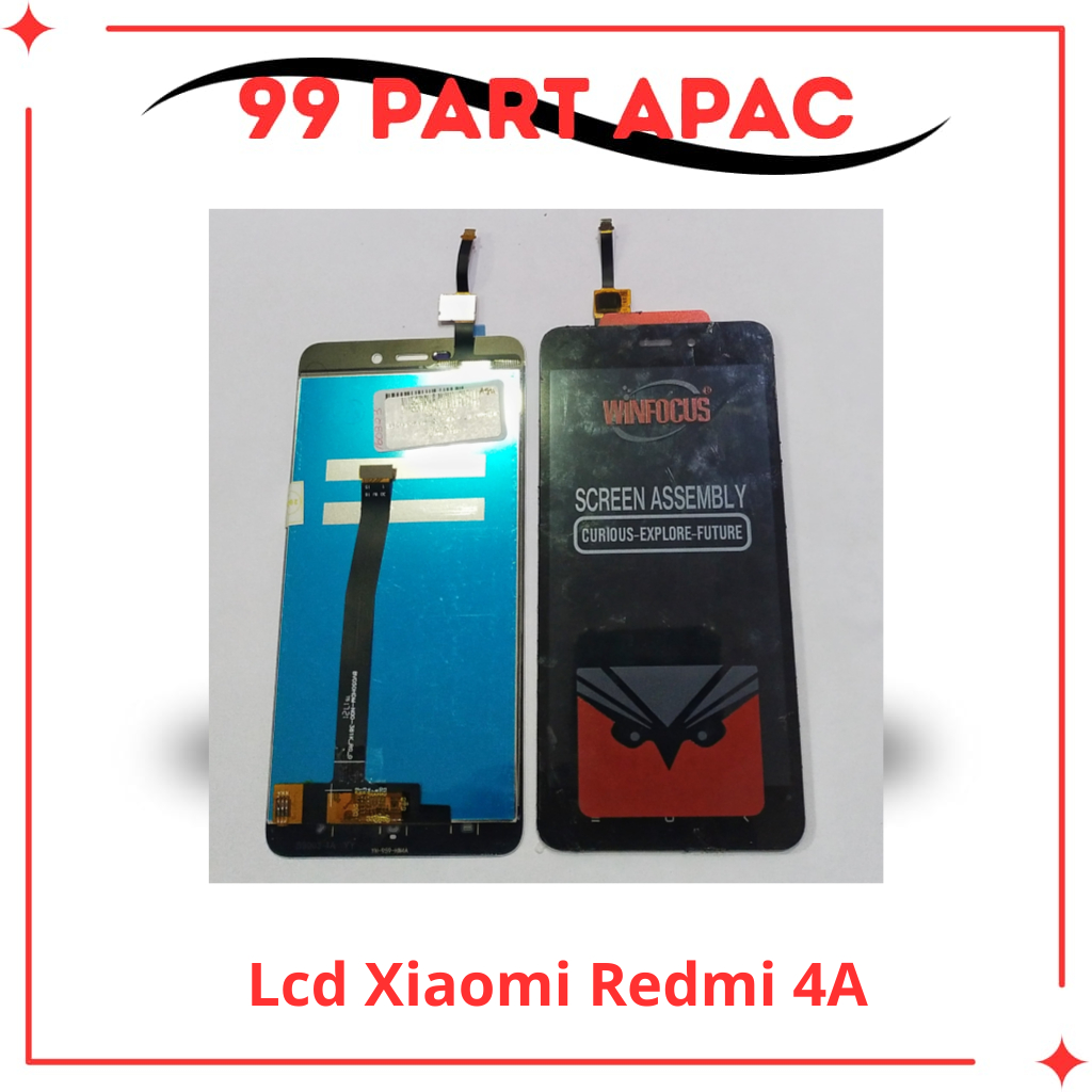 LCD LAYAR HP TOUCHSCREEN LCD XIAOMI REDMI 4A KUALITAS TERJAMIN DAN BERGARANSI PASTI GANTI BARU