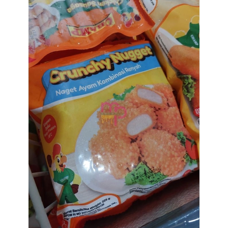 

Crunchy nugget champ 225gr (KHUSUS SUMBAR)