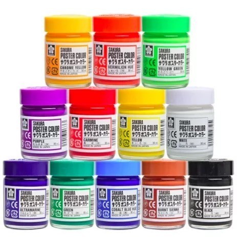 

Sakura Cat Poster Color Paint 15ml